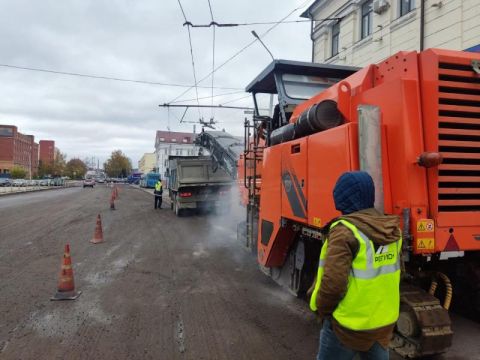 Восстановление изношенных слоев покрытия дорог г.Тула